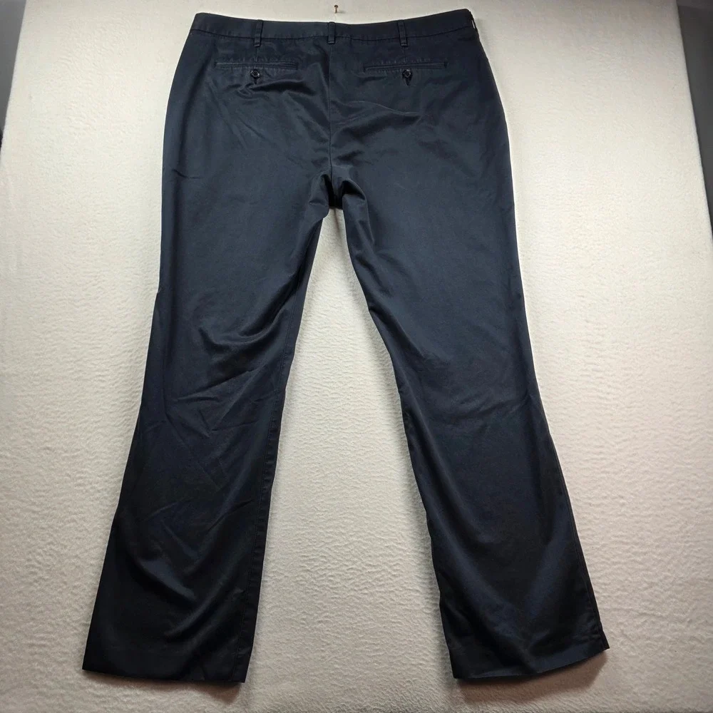 Bonobos Chino Pants Mens 40x32 Black Straight Leg 100% Cotton 11600 BK002
